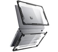 SUPCASE Coque pour MacBook Pro 16 Pouces (2024-2021), M4/M3/M2/M1 Pro/Max A3403 A3186 A2991 A2780 A2485 Étui Fine Protection Rigide Robuste, Noir