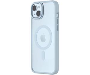 Coque bumper QDOS Iphone 15 Plus MagSafe Hybrid SNAP Bleu
