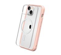 RhinoShield Coque modulaire Mod NX Compatible avec MagSafe pour [iPhone 14] Force magnétique supérieure, Personnalisable. Absorbe Les impacts des Chutes de 3.5 mètres - Rose Poudré