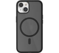 Coque bumper WOODCESSORIES iPhone 14 Plus transparent noir MagSafe