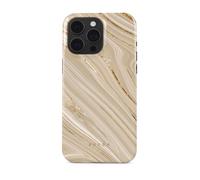 Coque - BURGA - Full Glam - iPhone 15 Pro Max - Antichocs - Beige - Imprimé