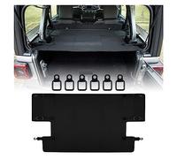 Coque Cache-Bagages pour Jeep pour Wrangler JL JLU (4 Portes) Protecteur Coffre Voiture Ombre Bouclier Pad Arrière Cargo Rack Couverture Bouclier Cache-Bagages