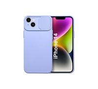 Coque Cam Slide couleur Lavande Pour iPhone 14