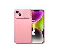 Coque Cam Slide couleur Rose Pour iPhone 14