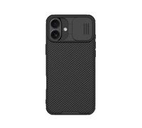 Coque Camshield Pro Cache Caméra Coulissant Pour Iphone 16 Ultra Résistant Nillkin Noir