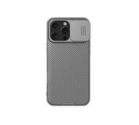 Coque CamShield Pro Coulissant pour iPhone 16 Pro Max Ultra Elégant Gris