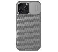Coque CamShield Pro Coulissant pour iPhone 16 Pro Max Ultra Élégant Gris