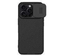 Nillkin Coque CamShield Pro Series coulissante pour Apple iPhone 16 Pro Max Noir
