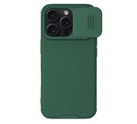 Coque CamShield Pro Coulissant pour iPhone 16 Pro Max Ultra Élégant Vert foncé