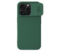 Coque CamShield Pro Coulissant pour iPhone 16 Pro Max Ultra Élégant Vert foncé