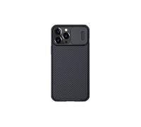 Coque CamShield Pro pour iPhone 13 Pro Max avec Cache Caméra Coulissant Noir