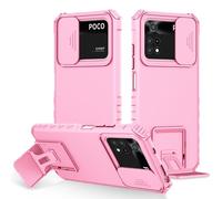 Coque Camshield Stereoscopique Pour Xiaomi Poco M4 Pro 4g, Rose