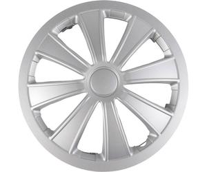 Coque - Carenage Start Enjoliveur de Roue de Voiture Gris Simple Imola 13'' en Abs