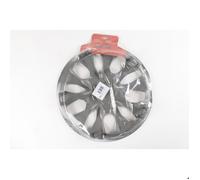 Coque - Carenage Start Enjoliveur de Roue Simple Gris Monte Carlo 15'' en Abs