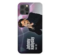 Coque Case Transparente Design Antichoc pour Apple Iphone, imprimée avec Un Design Hommage Johnny Hallyday (iPhone 13 Pro Max)