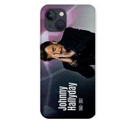 Coque Case Transparente Design Antichoc pour Apple Iphone, imprimée avec Un Design Hommage Johnny Hallyday (iPhone 14 Plus)