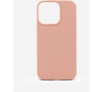 Coque CASYX iPhone 14 Pro silicone Rose MagSafe
