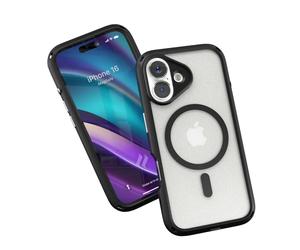 Coque Catalyst Influence avec MagSafe pour iPhone 16 - Protection Antichoc 3m, Amélioration Audio, Interrupteur Silencieux, Poignée Antidérapante, Design Fin - Noir Furtif