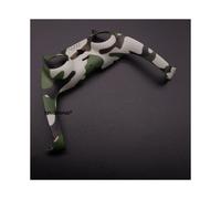 Coque centrale de poignée de couleurs camouflage en U pour manette PS5, panneau décoratif ABS, bande