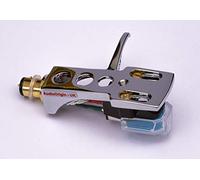 Coque chromée miroir avec micro AT et aiguille pour Garrard DD-400, GT-25, DD-130, SP25, GT 20, GT 35P, DD75, GT25P, GT 250, GT35, DD131, DD132