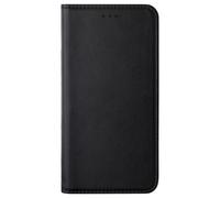 Coque clapet folio avec fente pour cartes & support pour Huawei Y6 (2018) , Noir