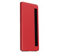 Coque clapet pour Honor Magic Vs avec Fenêtre d'affichage Support vidéo Rouge