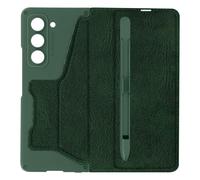 Coque clapet pour Samsung Galaxy Z Fold 5 simili cuir Porte-cartes et Stylet