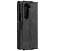Coque et étui téléphone mobile Avizar Coque Clapet pour Samsung Z Fold 5 Portefeuille Anti RFID [marque_produt] noir