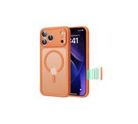 Coque Classic Hybrid MagSafe iPhone 17 Pro - Transparent/Orange