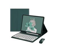 Coque Clavier Bluetooth pour Samsung Galaxy Tab S10 Lite 10.9" (2025, Modèle SM-X400/SM-X406) - Kit Complet avec Souris sans Fil, Support de Protection Intégré et Porte-Stylo