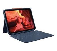 Logitech Rugged Combo 4 - Clavier et étui - Apple Smart connector - bleu classique - pour Apple 10.9-inch iPad (10ème génération)