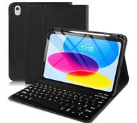 Coque Clavier pour iPad 10ème génération 2022 / A16 11ème 2025 (10.9/11 inch), Coque avec Clavier AZERTY Bluetooth pour iPad 10ème 2022 / 11ème 11-inch (A16) 2025