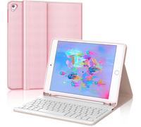 Coque Clavier Pour Ipad 9.7"" 6Eme/5Eme Generation 2018/2017, Ipad Air 2/1 2014/2013, Pro 9.7"", Azerty Français Clavier Bluetooth A