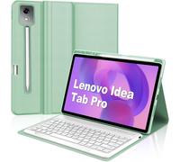 Coque Clavier Pour Lenovo Tab M10 3e Gén 10.1 Pouces, Azerty Français Housse Clavier Bluetooth Magnétique Détachable Avec Porte Crayon Pour Tablette Lenovo Tab M10 3eme Gén 10.1"" 2022, Bleu Ciel
