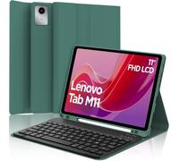 Coque Clavier Pour Lenovo Tab M10 3e Gén 10.1 Pouces, Azerty Français Housse Clavier Bluetooth Magnétique Détachable Avec Porte Crayon Pour Tablette Lenovo Tab M10 3eme Gén 10.1"" 2022, Bleu Ciel