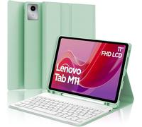 Coque Clavier Pour Lenovo Tab M10 3e Gén 10.1 Pouces, Azerty Français Housse Clavier Bluetooth Magnétique Détachable Avec Porte Crayon Pour Tablette Lenovo Tab M10 3eme Gén 10.1"" 2022, Bleu Ciel