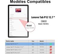 Coque Clavier Pour Lenovo Tab M10 3e Gén 10.1 Pouces, Azerty Français Housse Clavier Bluetooth Magnétique Détachable Avec Porte Crayon Pour Tablette Lenovo Tab M10 3eme Gén 10.1"" 2022, Bleu Ciel