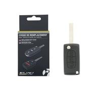 COQUE CLE ADAPTABLE POUR CITROEN CE0523 3 BOUTONS LAME FRAISEE KEYSKAR