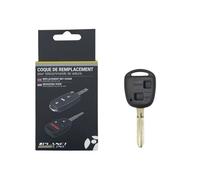 COQUE CLE ADAPTABLE POUR TOYOTA 3 BOUTONS LAMES CRANTEE KEYSKAR