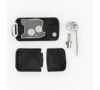 Coque Cle Adaptable Psa 2 Boutons Lame Crantee Retractable