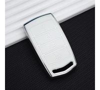 Coque Clé Compatible Avec Hyundai Pour Genesis G70 G80 G90 1 Pièce Housse De Clé De Voiture 4 Boutons Coque Automatique Porte-clés Protecteur Bouton Télécommande Coque De Clé(2,A)