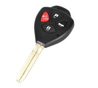 Coque Clé Compatible Avec Toyota Pour Avalon Pour Corolla Pour Matrix Pour RAV4 Pour Venza Pour Yaris 1 Pièce 4 Boutons Coque De Clé De Voiture À Distance