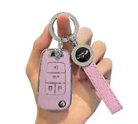 Coque Clé De Voiture Coque Protection en TPU pour Clé Voiture Étui pour Cruze pour Aveo pour Trax pour Sail pour Malibu pour Captiva Protection Coque Clé(4 BTN Purple Set 2)