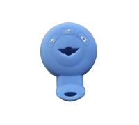 Coque Clé De Voiture Étui De Protection pour Clé De Voiture en Silicone Ensemble D'accessoires À 3 Boutons pour Télécommande pour S pour Roadster R55 R56 R57 R58 R59 Protection Coque Clé(Blanc)
