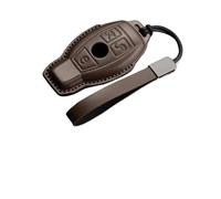 Coque Clé De Voiture Housse en Cuir pour Clé Télécommande Voiture Étui pour Clé De Voiture Classe A C E S G CLE CLA GLC W177 W205 W213 W222 X167 pour AMG Coque de Clé(6)