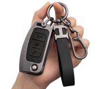 Coque e Voiture pour Ford S-Max 2006-2025 | Étui oque de Clé pour Voiture Coque Protection Clé Voiture Couvre Clef Cache Cle Voiture Telécommande Porte-Clés