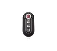 Coque Clé pour 500 pour Panda pour Punto pour Bravo Stilo Ducato pour IVECO Daily pour Jumper pour Boxer Coque De Clé De Voiture Boutons Coque Clé(White Button)