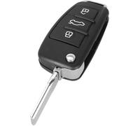 Coque Clé pour Audi A1 A3 A4 A6 Q3 Q7 R8 RS4 S3 S4 S6 TT - Plip clé télécommande 3 Boutons avec Lame Phonillico®