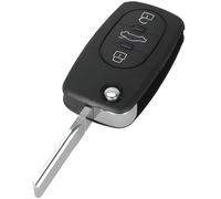 Coque Clé pour Audi A3 S3 A4 S4 A2 A6 S6 RS6 A8 TT - 3 Boutons - Plip télécommande avec Lame Phonillico®