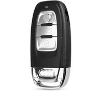 Coque Clé Pour Audi Q5 A4 A5 A6 A7 A8 R8 - Clé Intelligente Plip Télécommande 3 Boutons